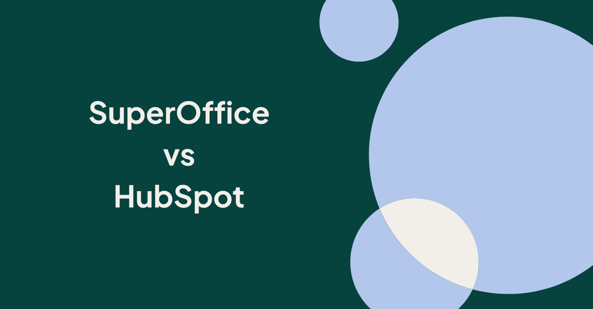 SuperOffice versus HubSpot