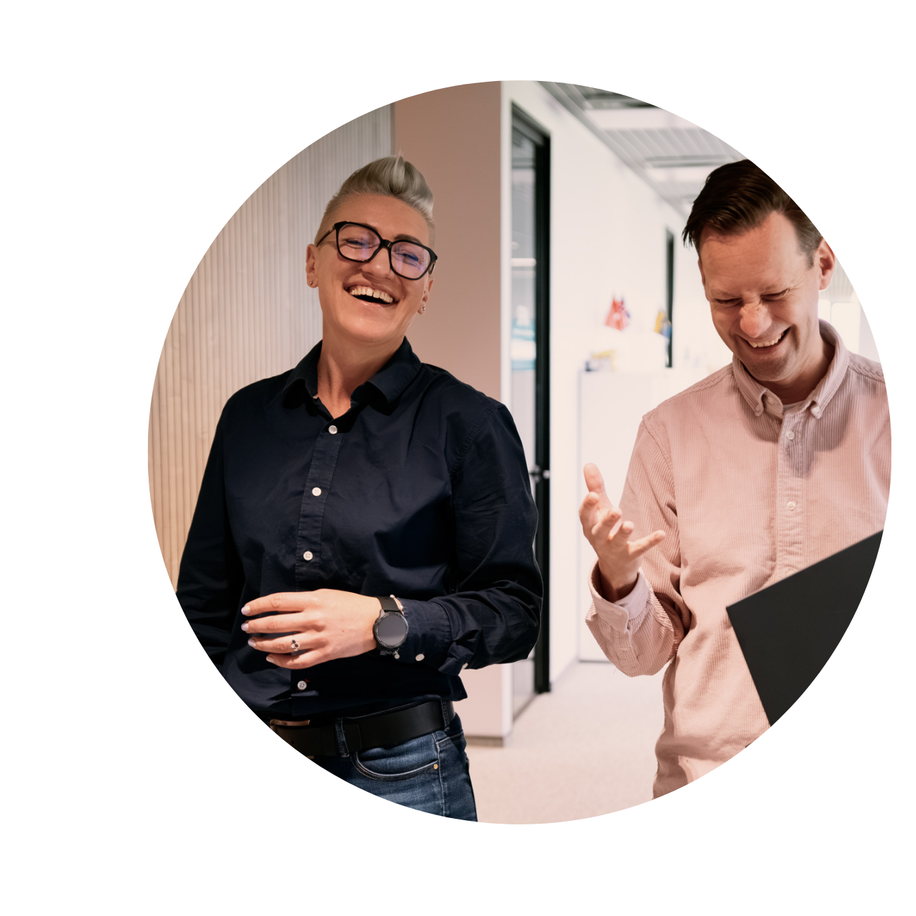  Laptop met SuperOffice CRM