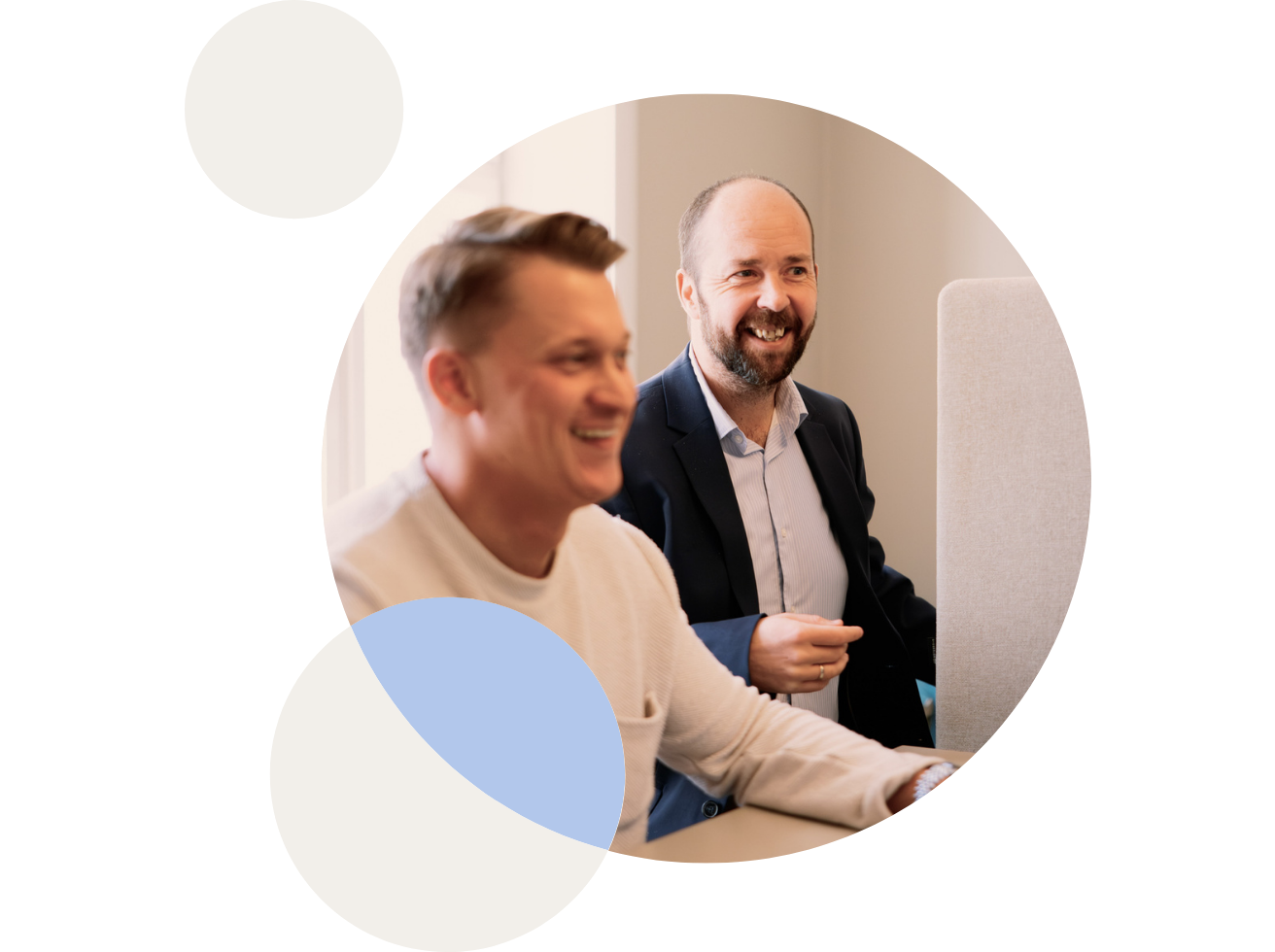 Woman checking delivery