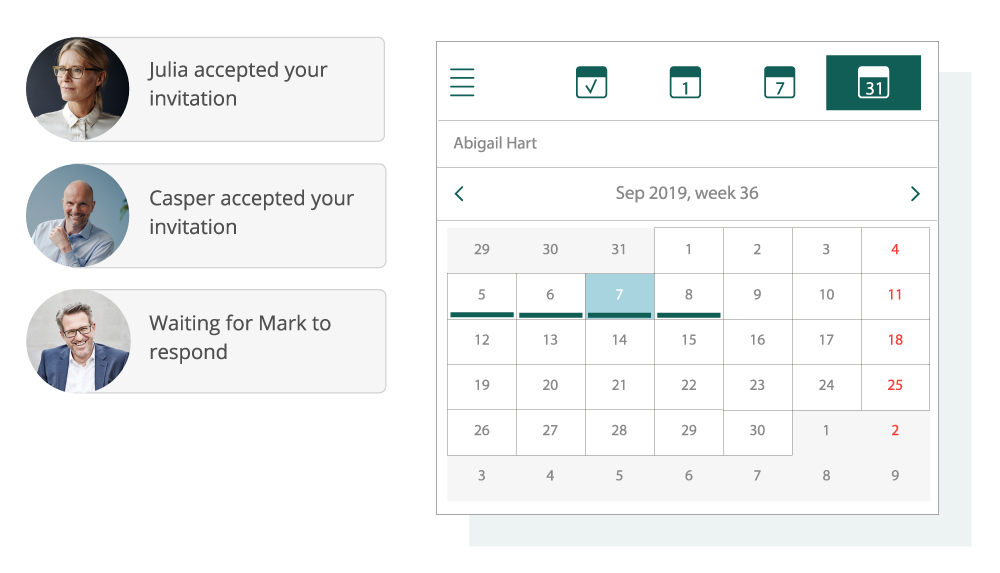 Screen shot SuperOffice CRM